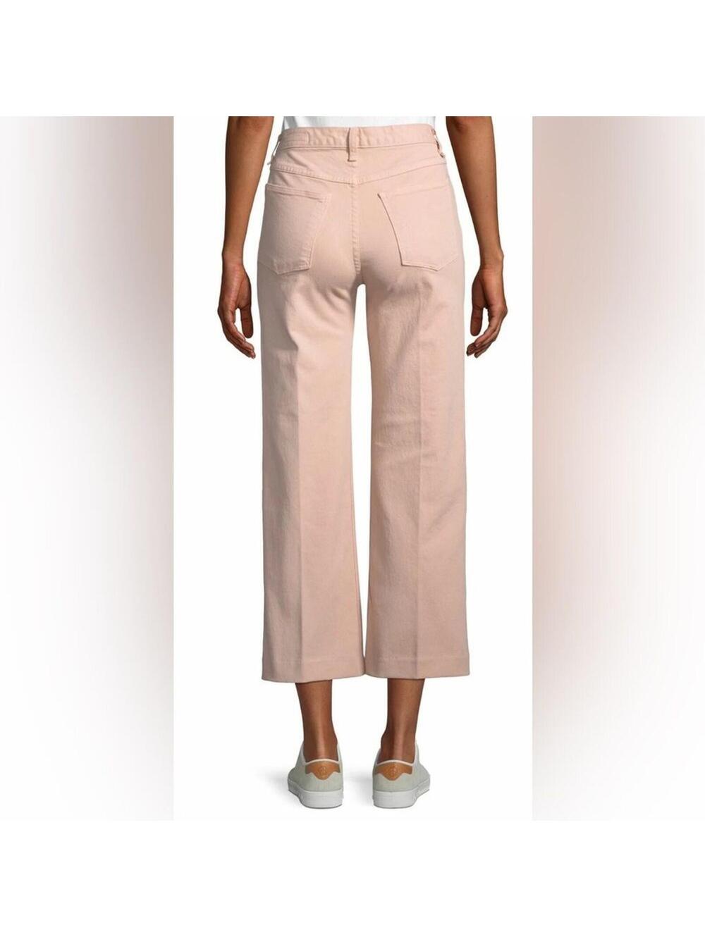 Rag & Bone Justine High Rise Wide Leg Crop Jeans Size 32 Like New - Picture 5 of 9